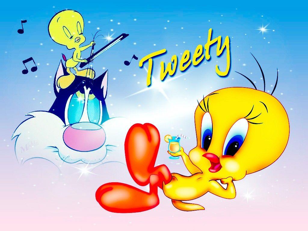 1024x768 Tweety Wallpaper