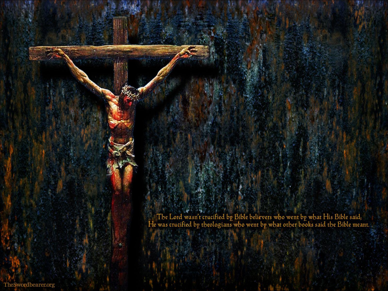 1600x1200 Wallpaper: The crucifixion