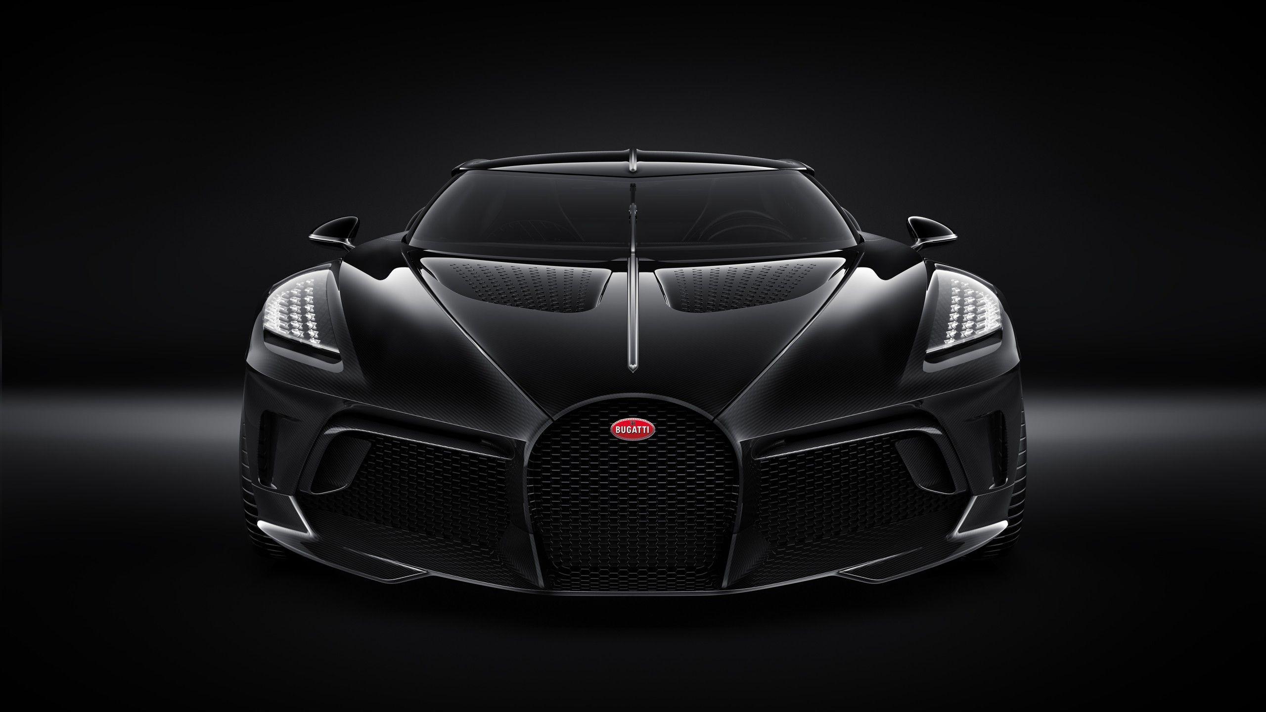 2560x1440 Bugatti La Voiture Noire 2019 4K 3 Wallpaper. HD Car