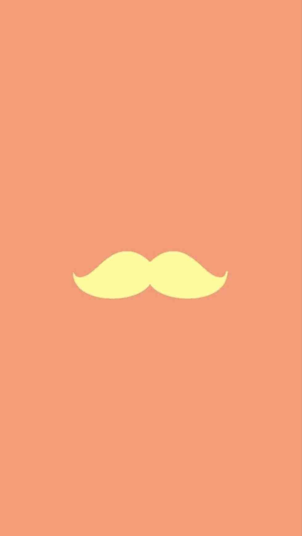 Cute Mustache iPhone Wallpapers - Top Free Cute Mustache iPhone ...