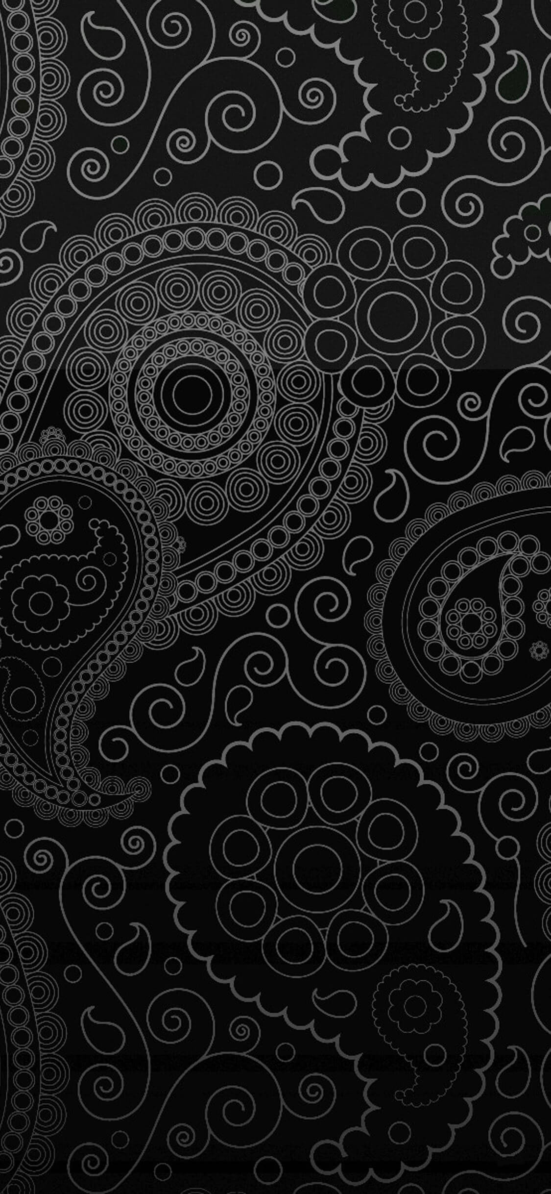 1125x2436 Stunning Black Wallpaper For Your iPhone