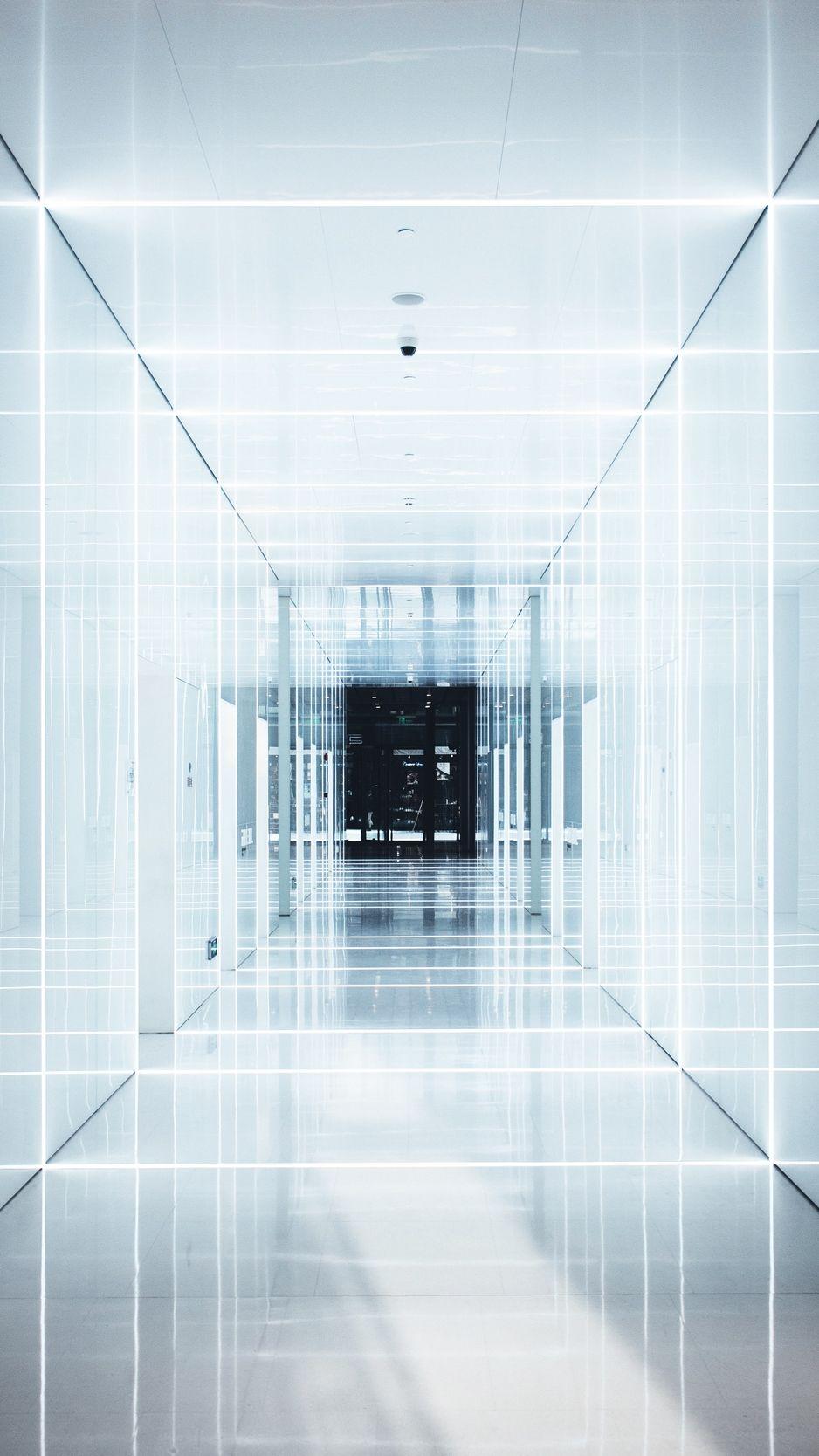 938x1668 Download wallpaper 938x1668 corridor, room, minimalism