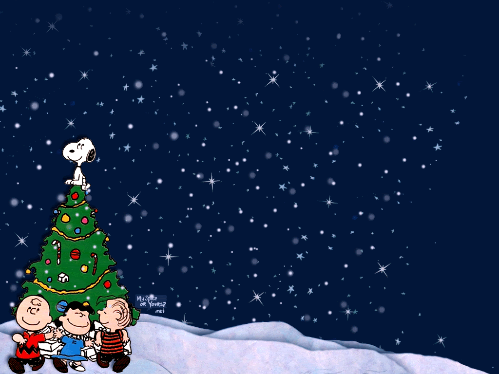 1024x768 Charlie Brown Christmas Wallpaper