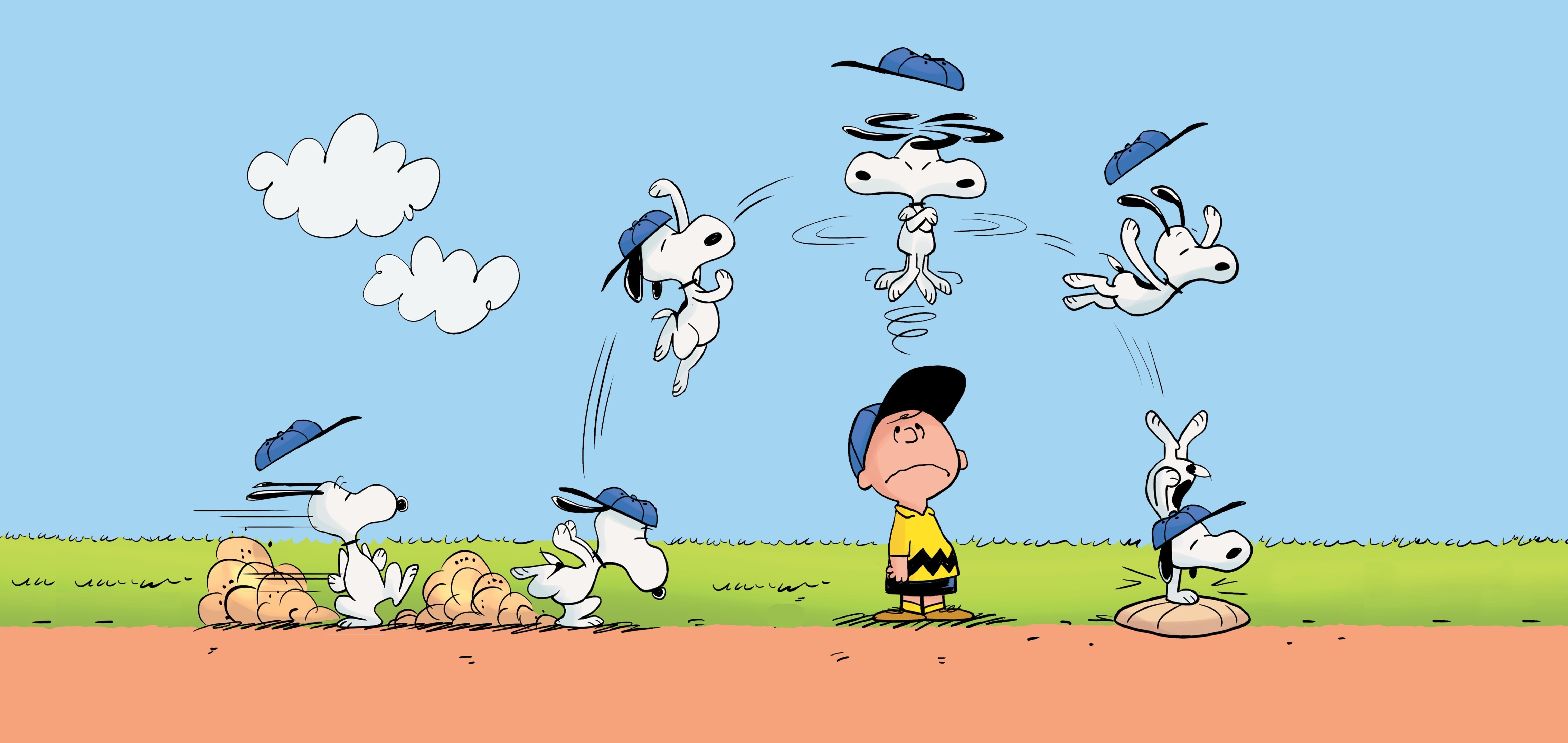 6609x3131 Charlie Brown and Snoopy
