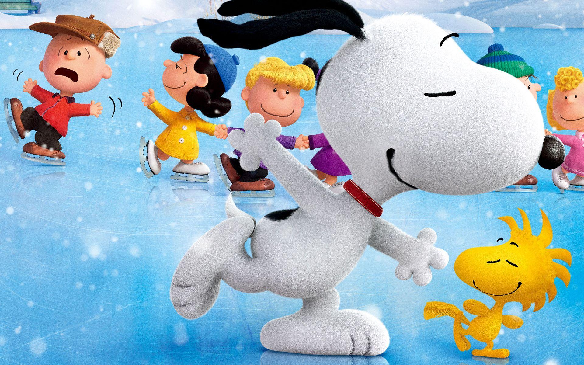 1920x1200 Peanuts Christmas Wallpaper