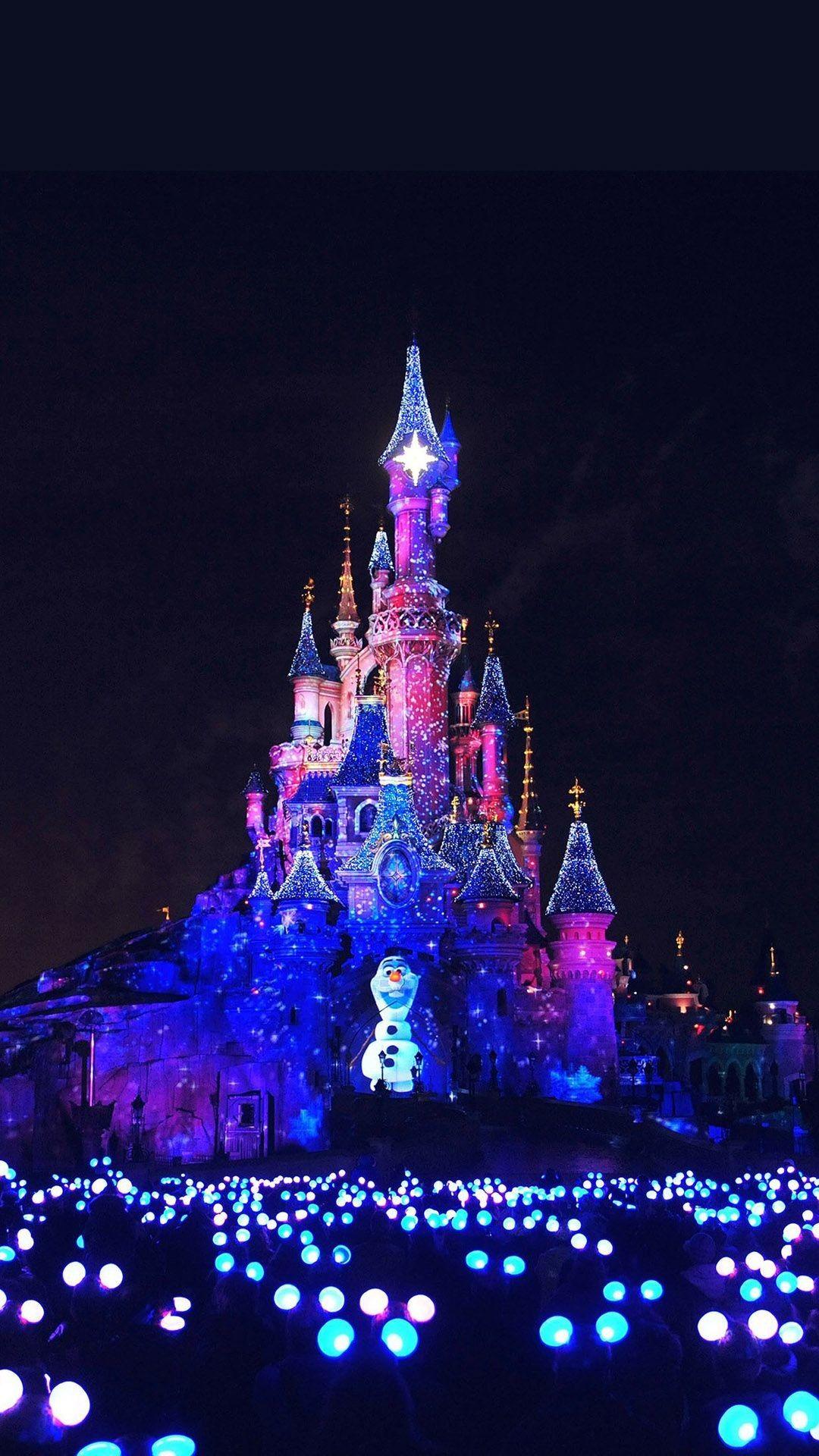 1080x1920 Light up of Cinderella Castle