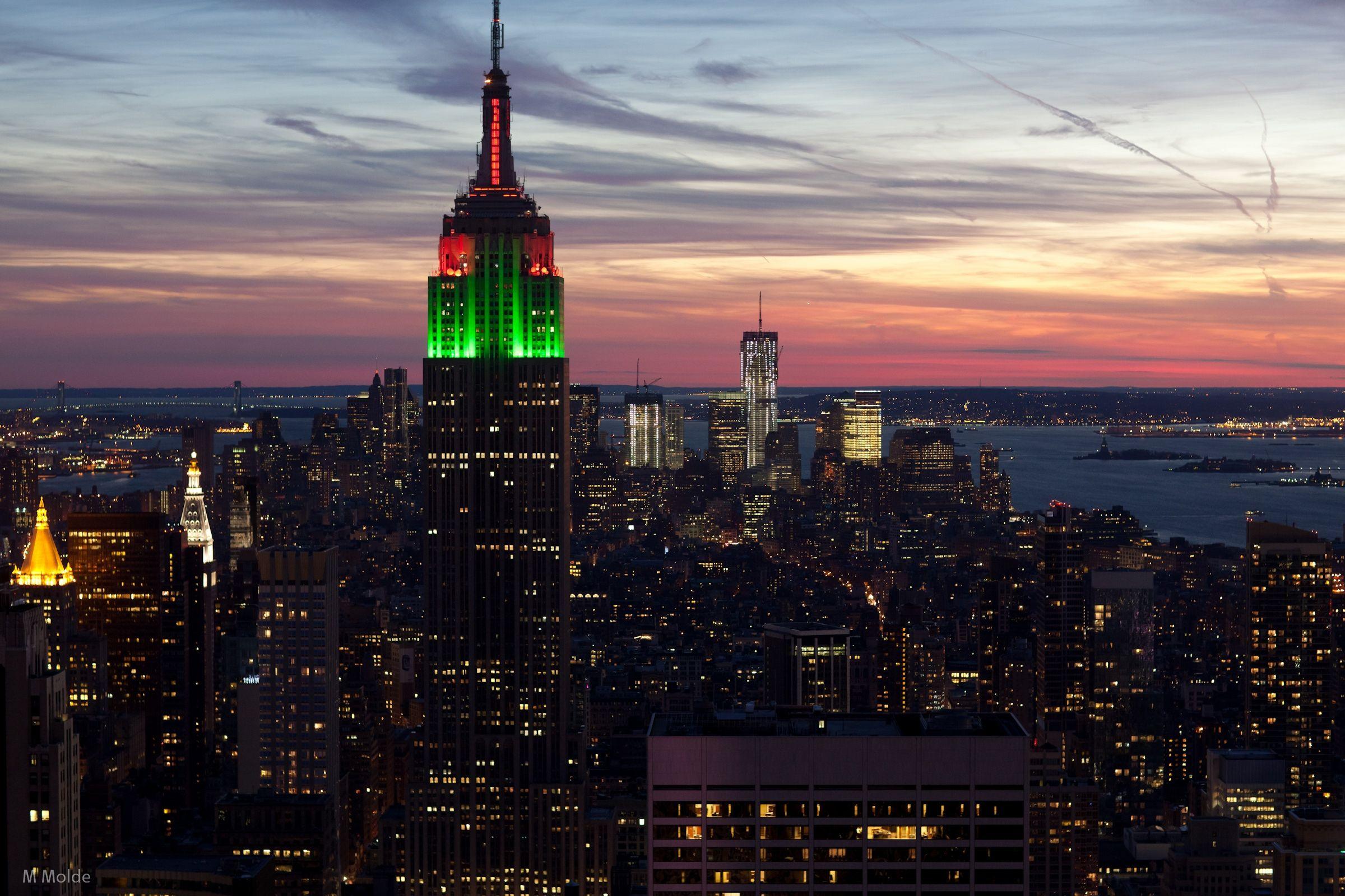 2400x1600 Download wallpaper 2400x1600 city, new york, empire state
