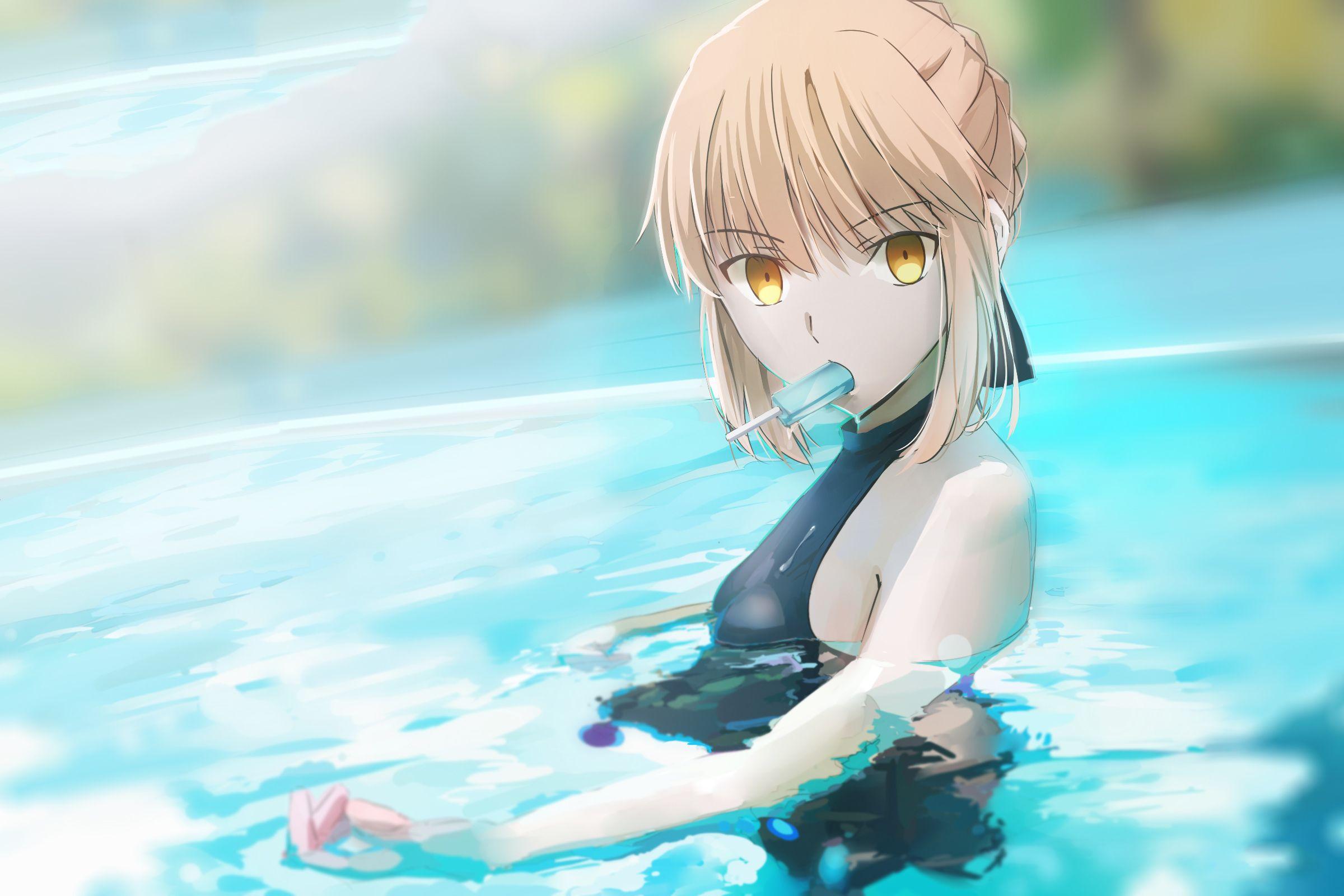 2400x1600 Fate Stay Night Wallpaperx1600