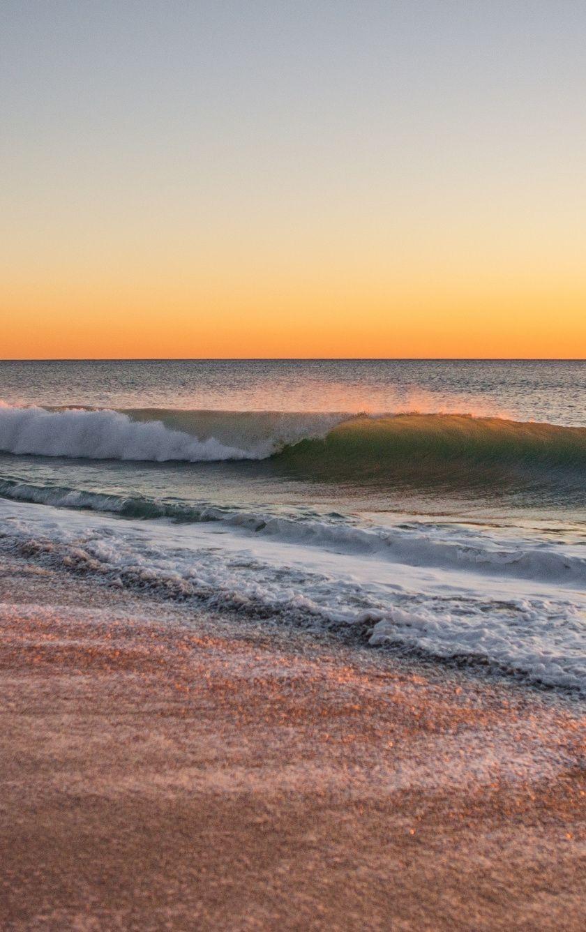 840x1336 Download 840x1336 wallpaper calm and peaceful seashore