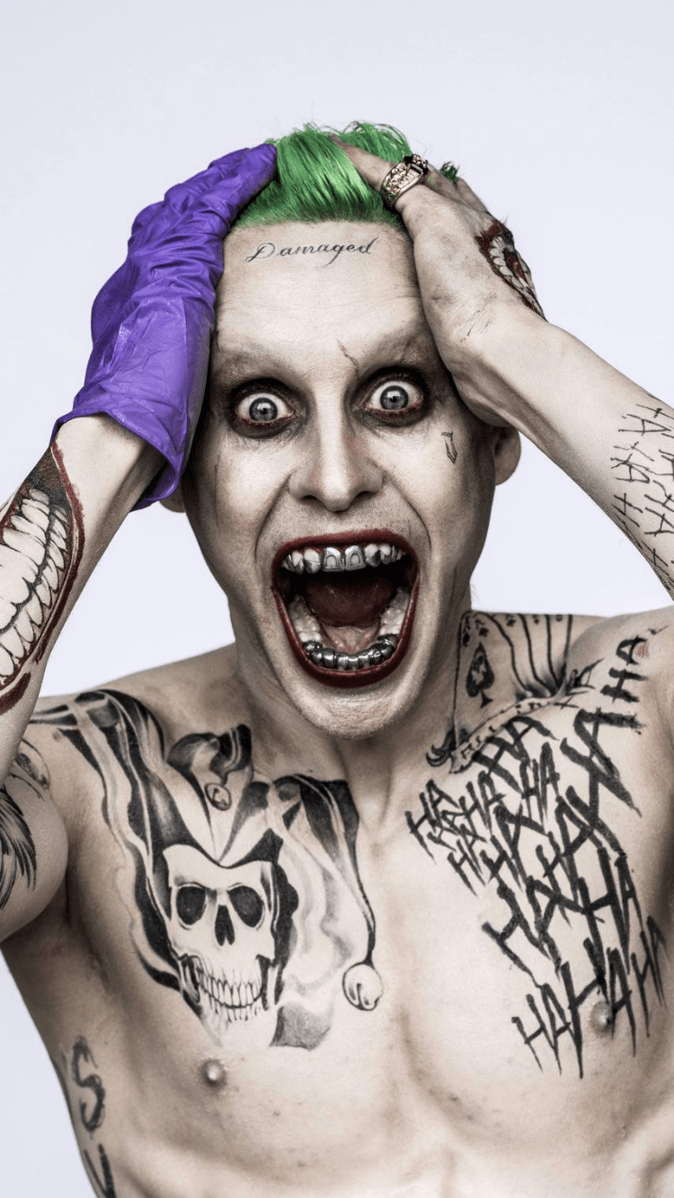 750x1334 Jared Leto As The Joker iPhone 6 Wallpaper Jared