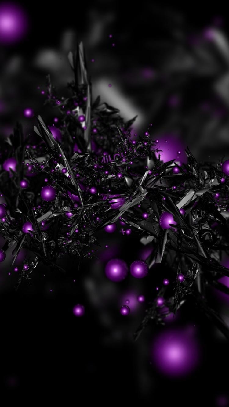 Black And Purple Iphone Wallpapers - Top Free Black And Purple Iphone