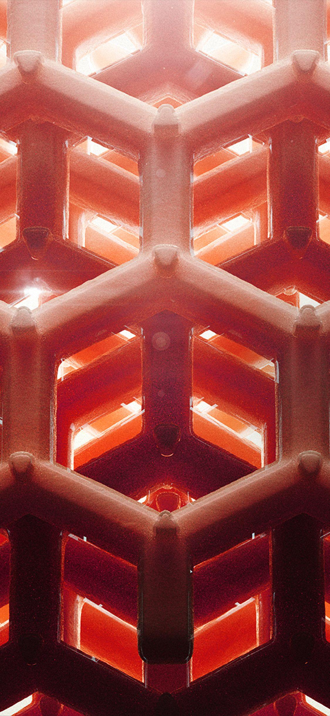 1125x2436 iPhone X wallpaper. honey cube