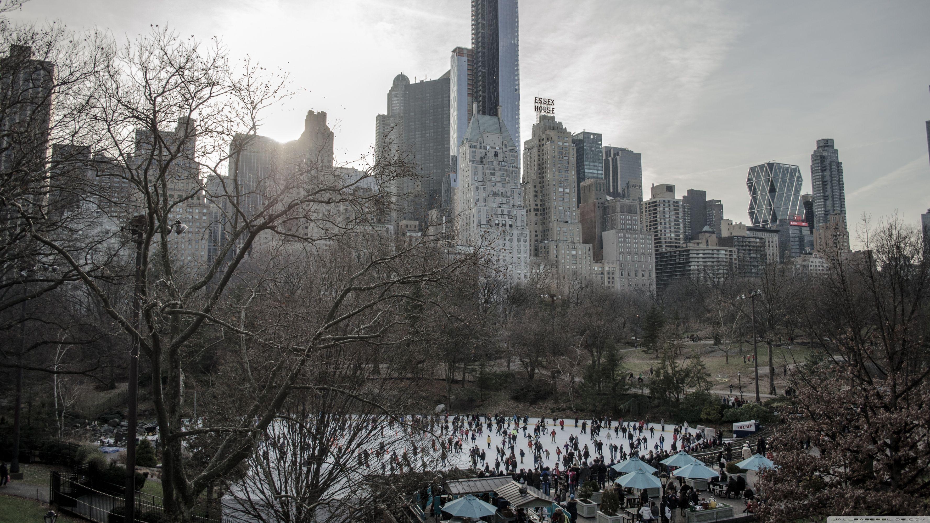3554x1999 Hd 1920x1080 Central Park Wallpaper