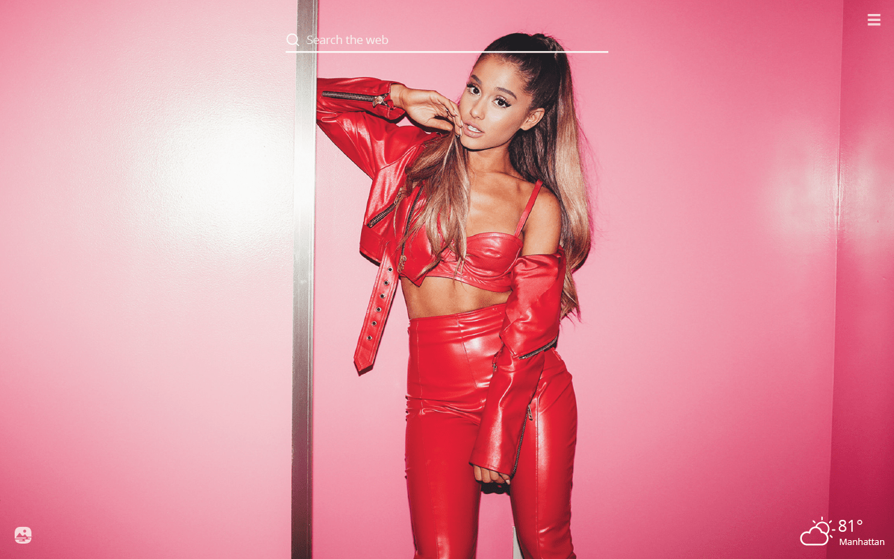 1280x800 Ariana Grande HD Wallpaper New Tab Theme