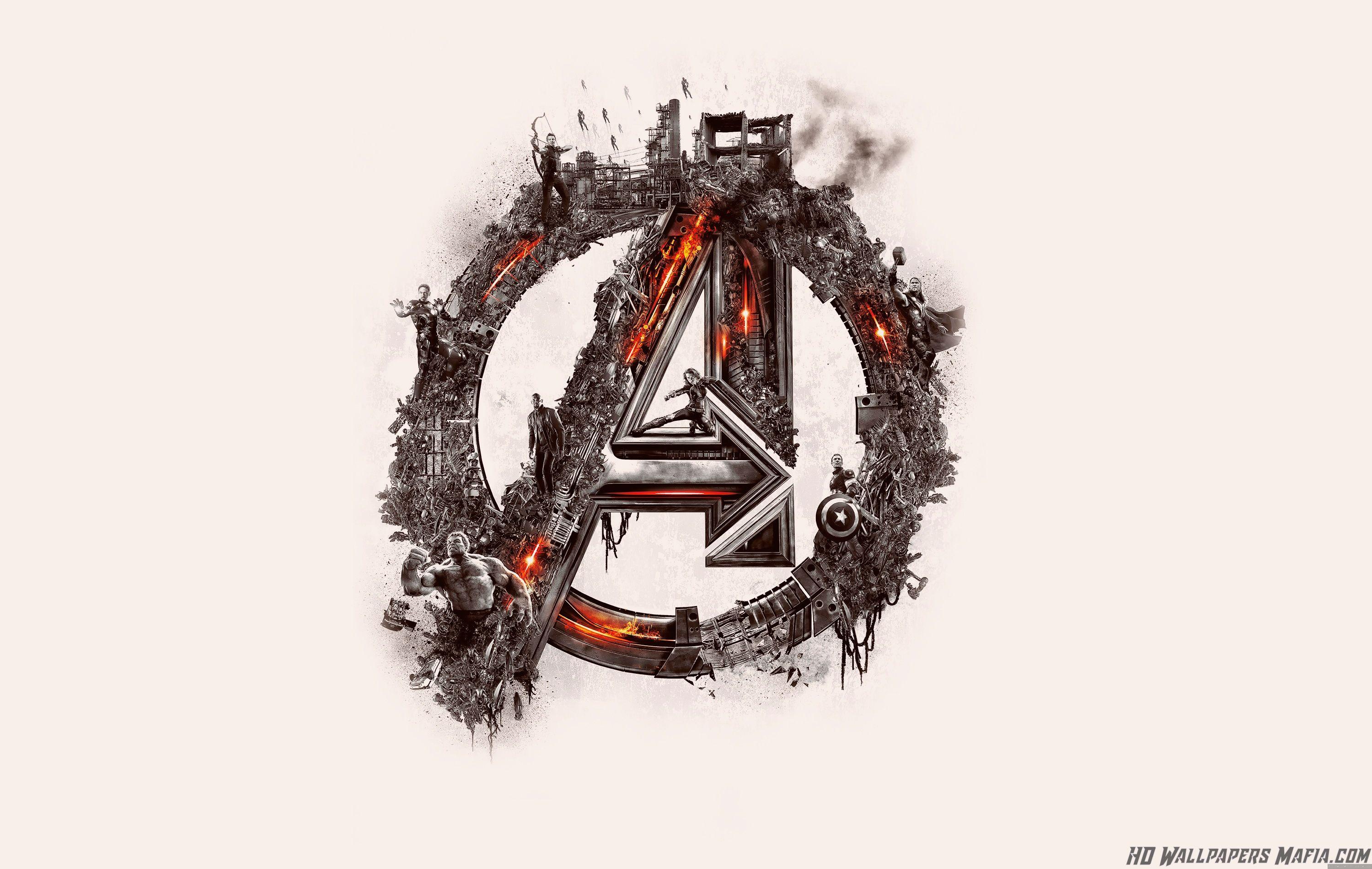 3000x1900 Avengers Wallpaper Resolution Avengers Logo HD
