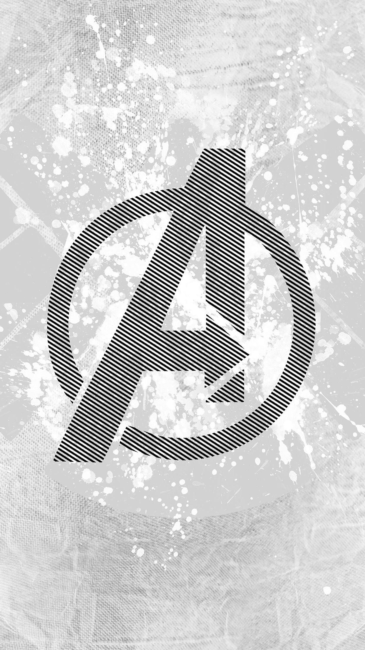 1242x2208 iPhone 8 wallpaper. avengers logo