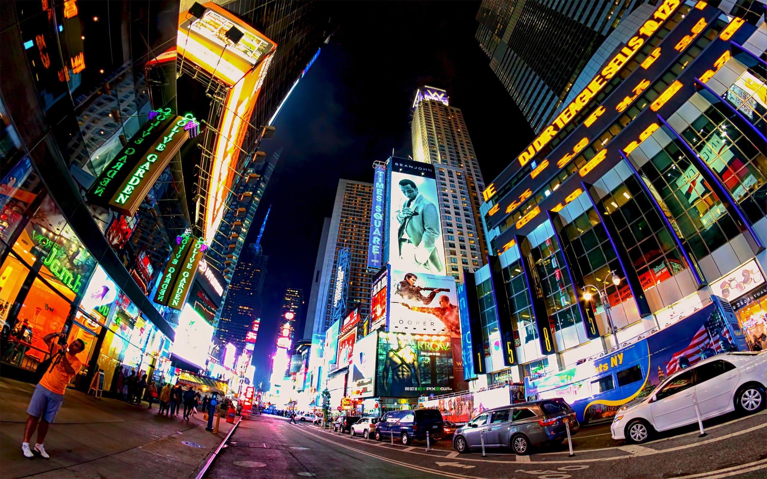 2560x1600 Time Square Wallpaper Deskx1600 px