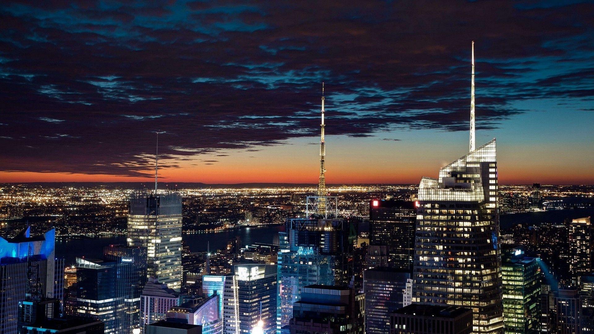 1920x1080 New York City Nights HD Wallpaper York Wallpaper At