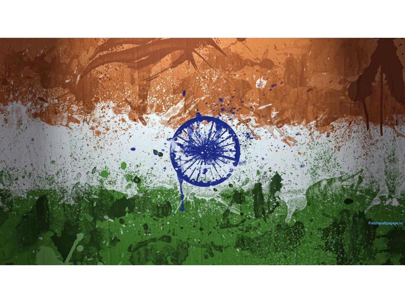 1400x1050 India Flag Desktop Wallpaper