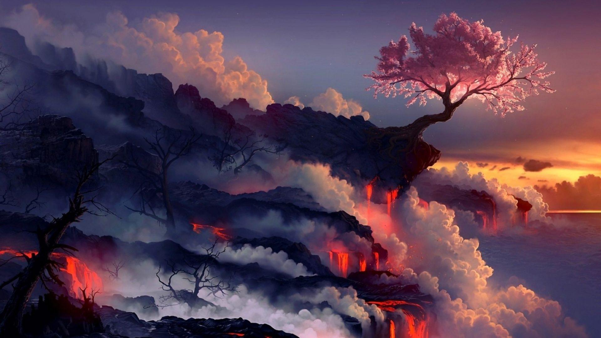 1920x1080 Fantasy Landscape Wallpaper, Fantasy Landscape Full HDQ Cover