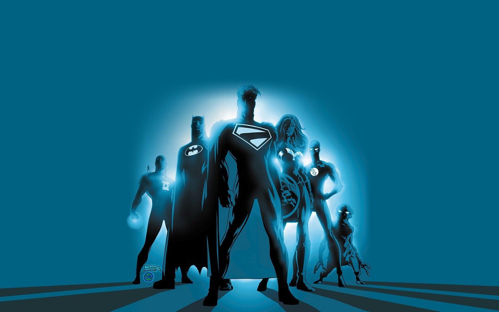 1680x1050 Batman, Superman, Justice League, Wonder Woman, Flash, Green Lantern Wallpaper HD / Desktop and Mobile Background