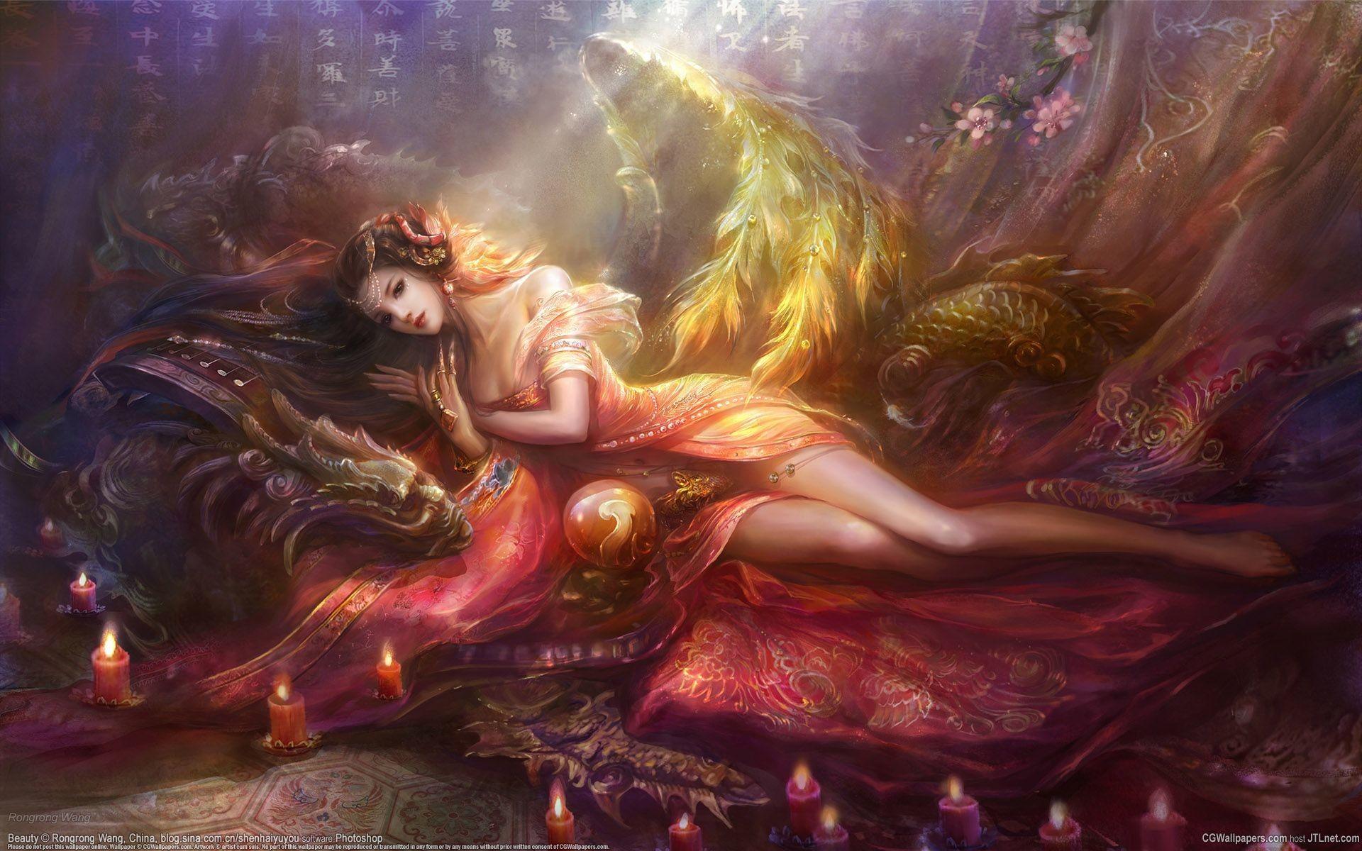 1920x1200 Fantasy Princess Wallpaper