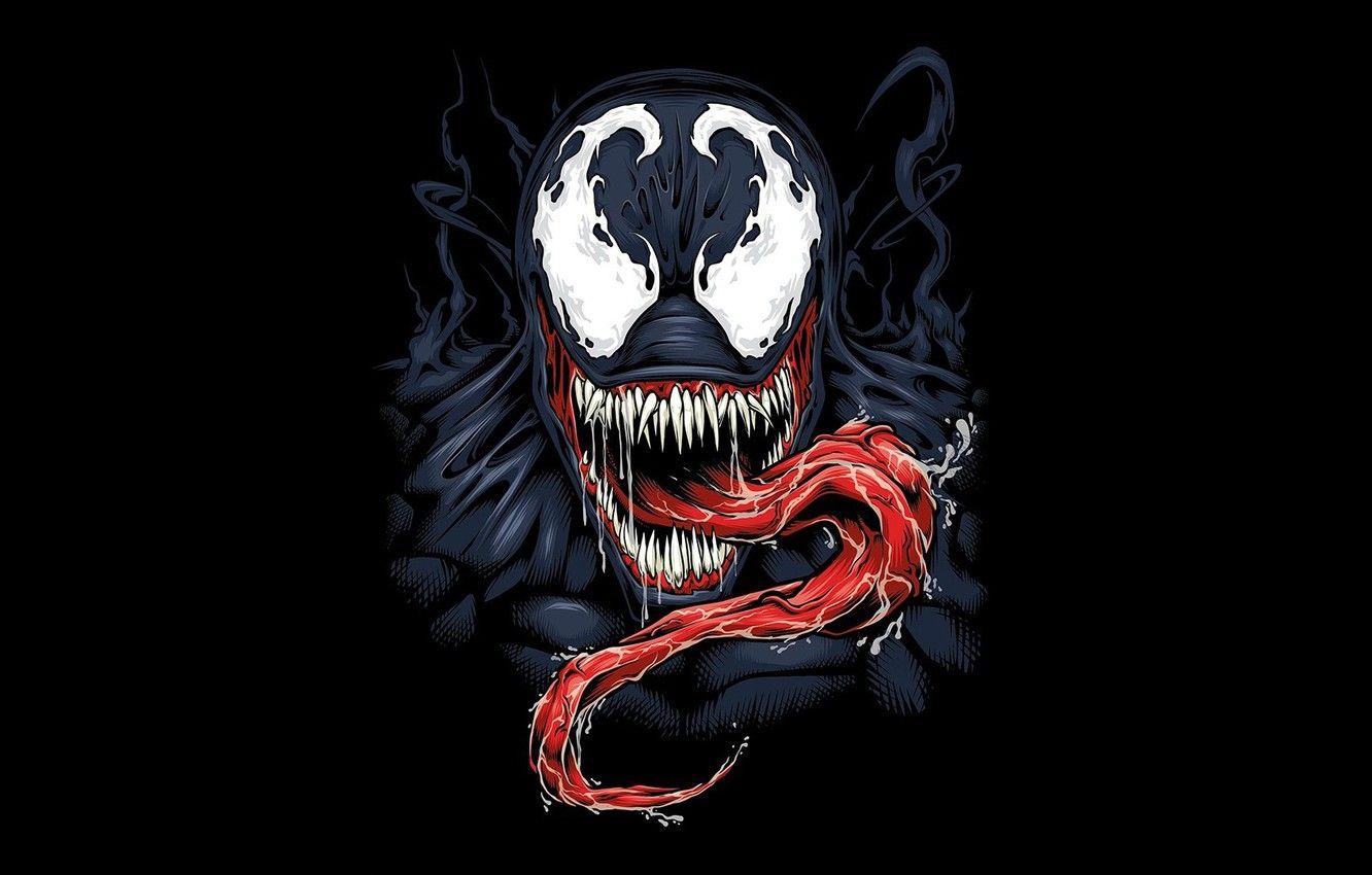 Venom Black Wallpapers - Top Free Venom Black Backgrounds - WallpaperAccess