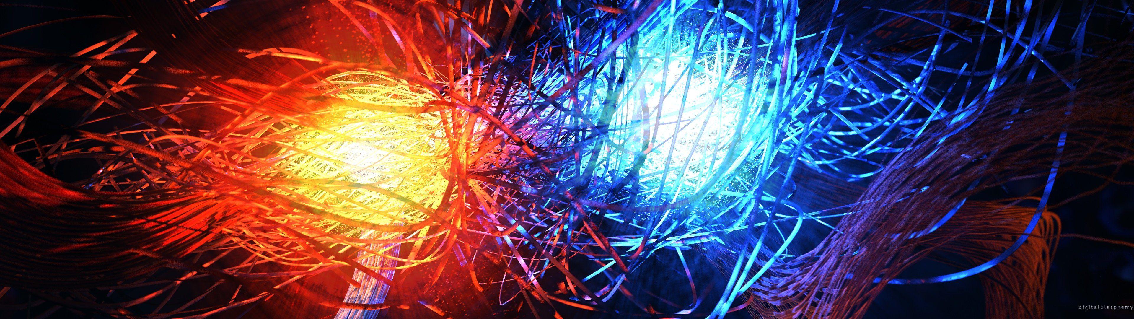 3840x1080 dual, Monitor, Screen, Multi, Multiple, Abstract Wallpaper