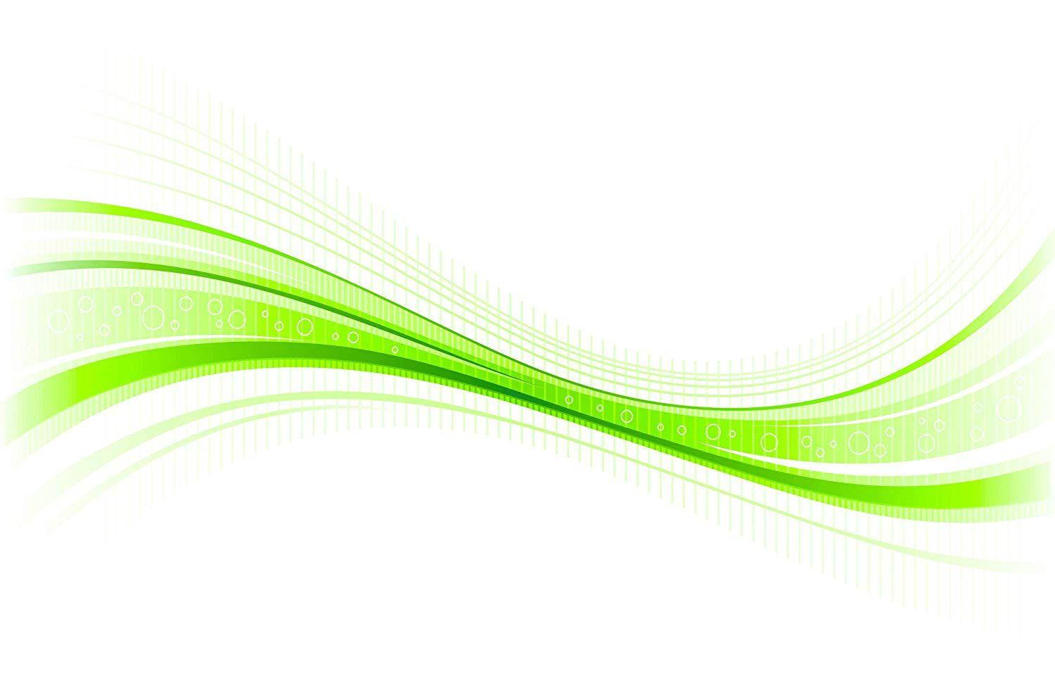 1500x964 Wall Photo Wallpaper Green Shapes KT313 Abstract Wave