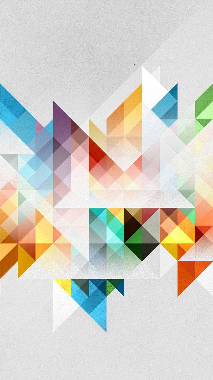 45 Creative Geometric iPhone Wallpapers  Greenorc