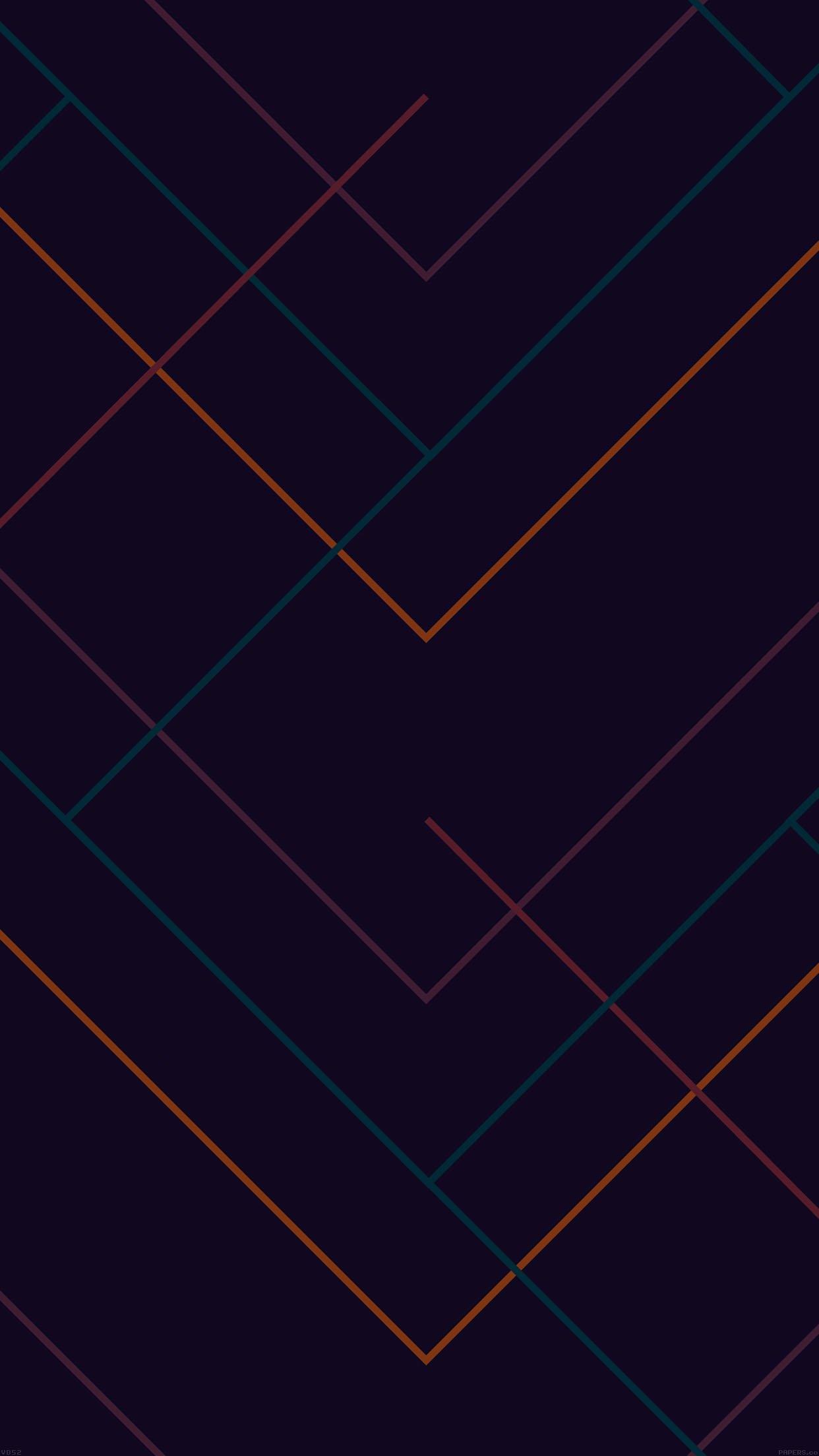 1242x2208 iPhone 6 Wallpaper dark geometric line pattern