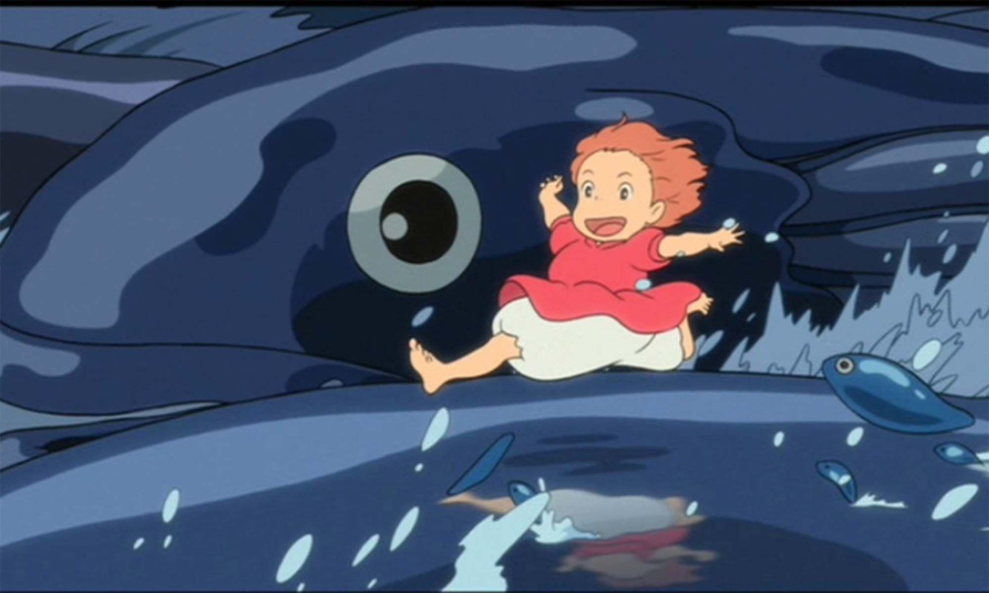 2000x1200 Ponyo Movie HD Wallpaper