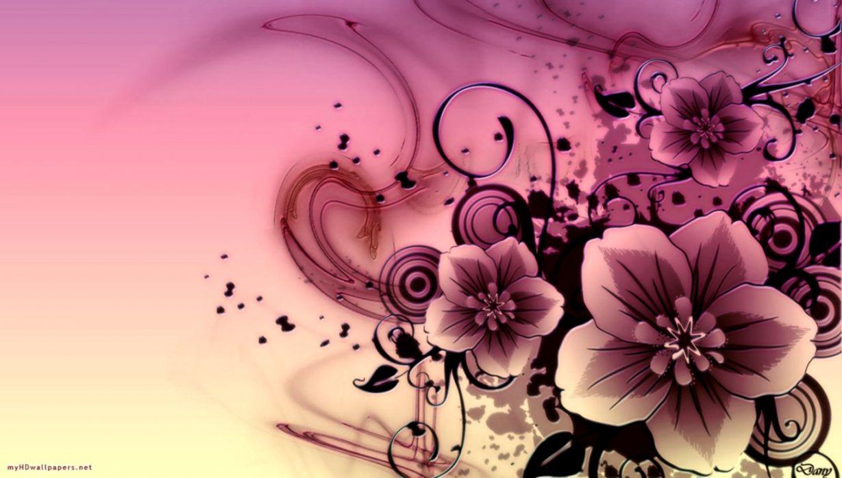 1229x698 Cool Flower HD Wallpaper