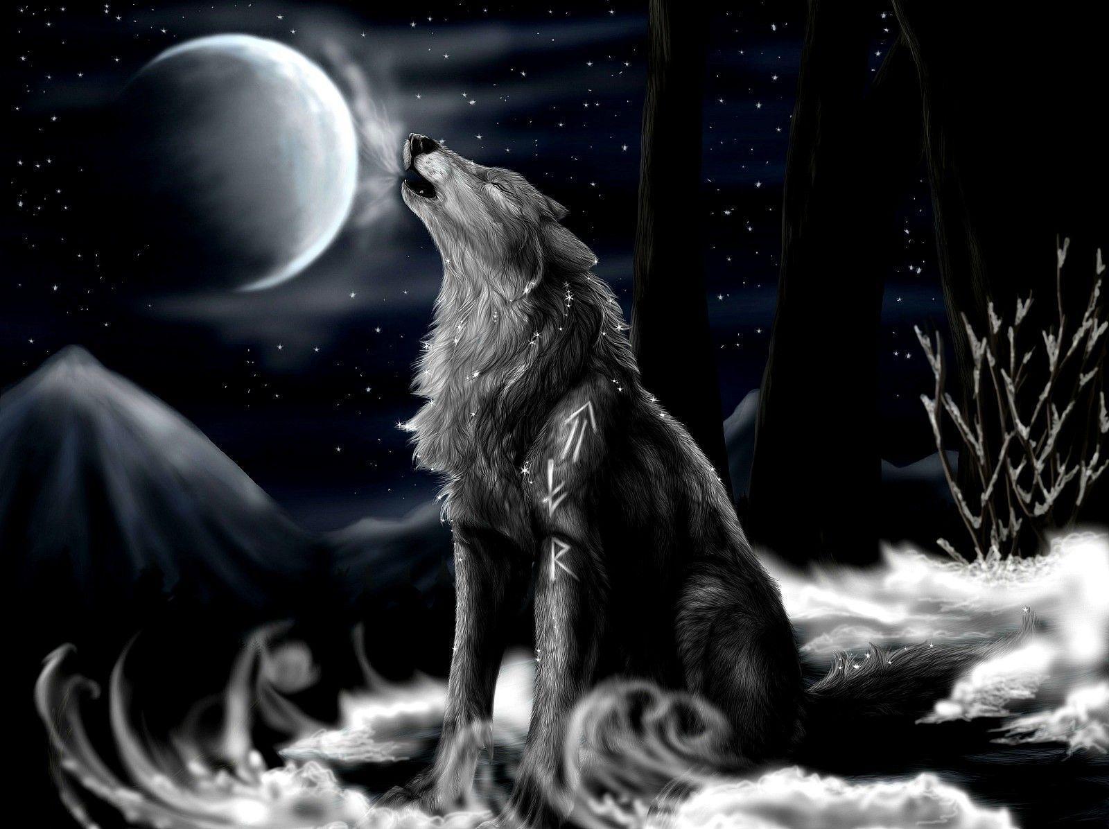 Black Wolf 3d Wallpaper Image Num 6