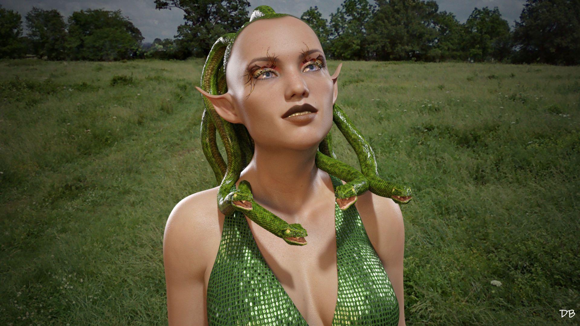1920x1080 Medusa Wallpaper. DAZ 3D GalleryD Models and 3D