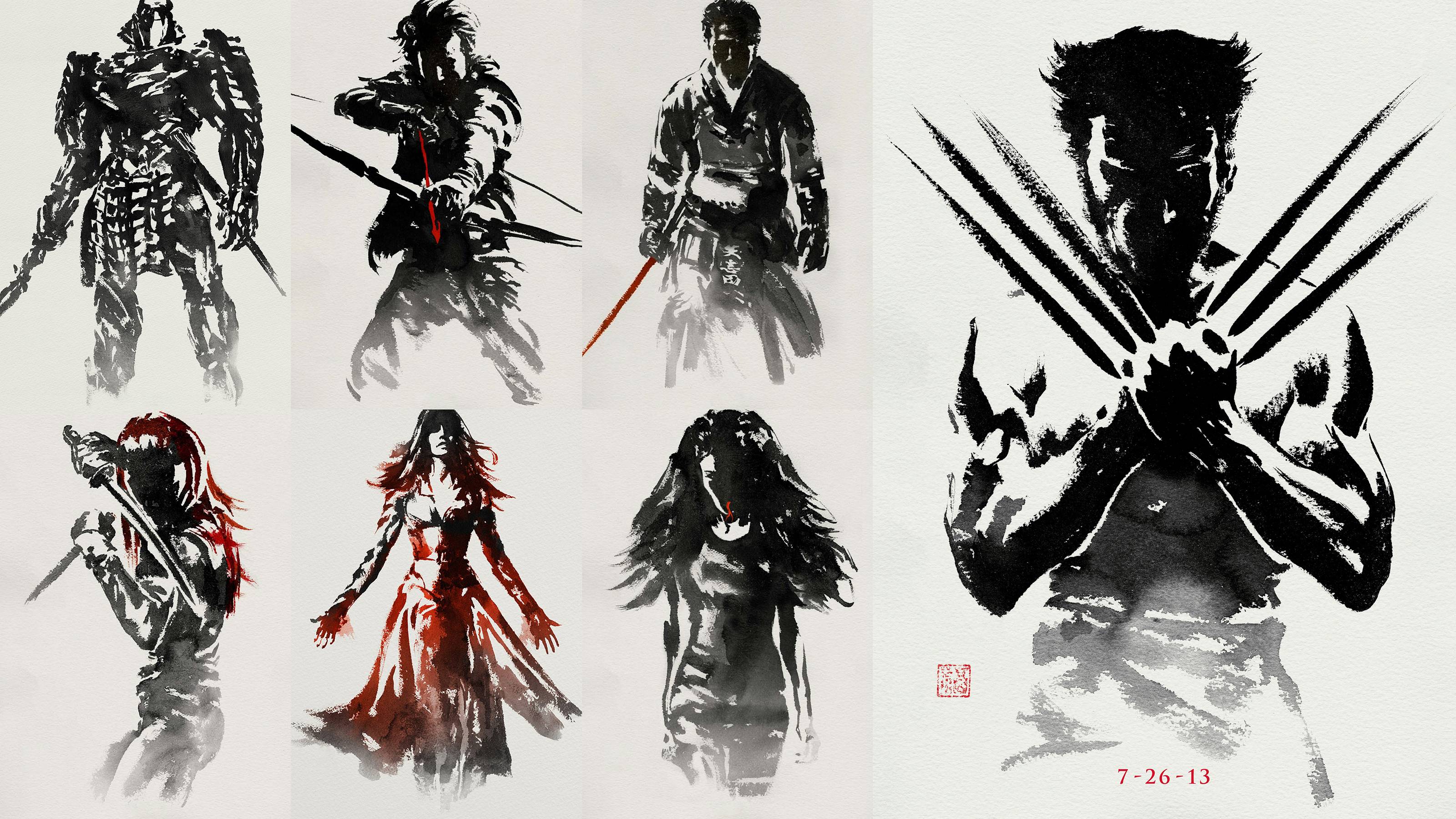 3200x1800 posters from The Wolverine (2013)