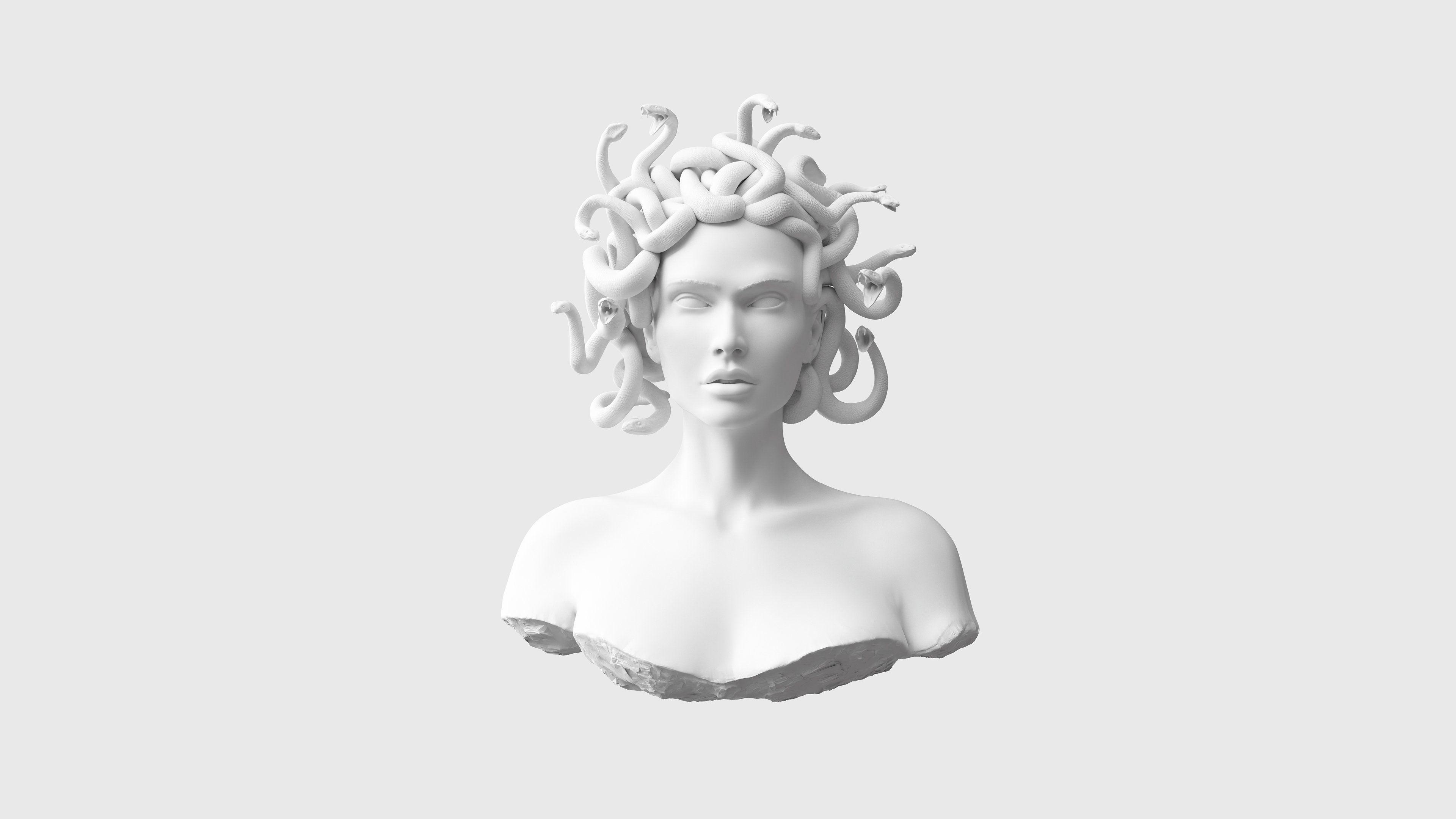 3840x2160 Medusa 4K wallpaper