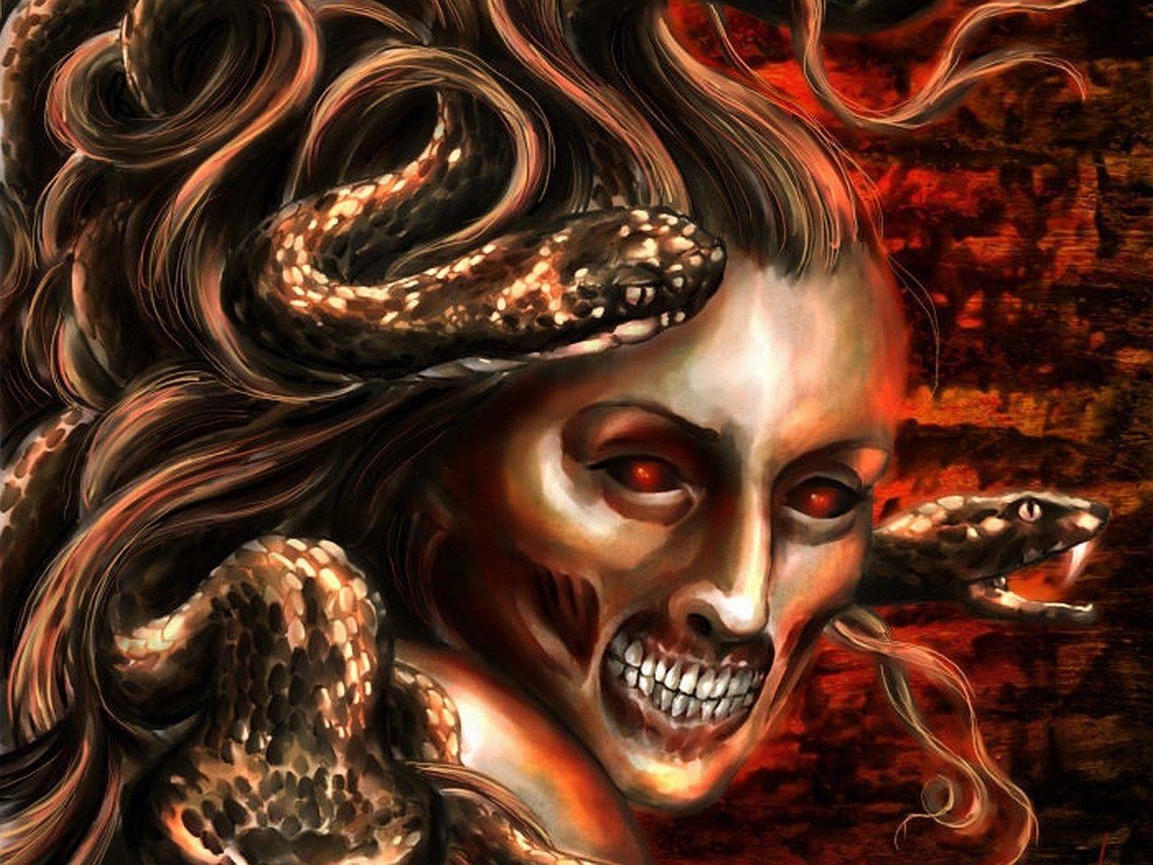 Medusa 3D Wallpapers - Top Free Medusa 3D Backgrounds - WallpaperAccess