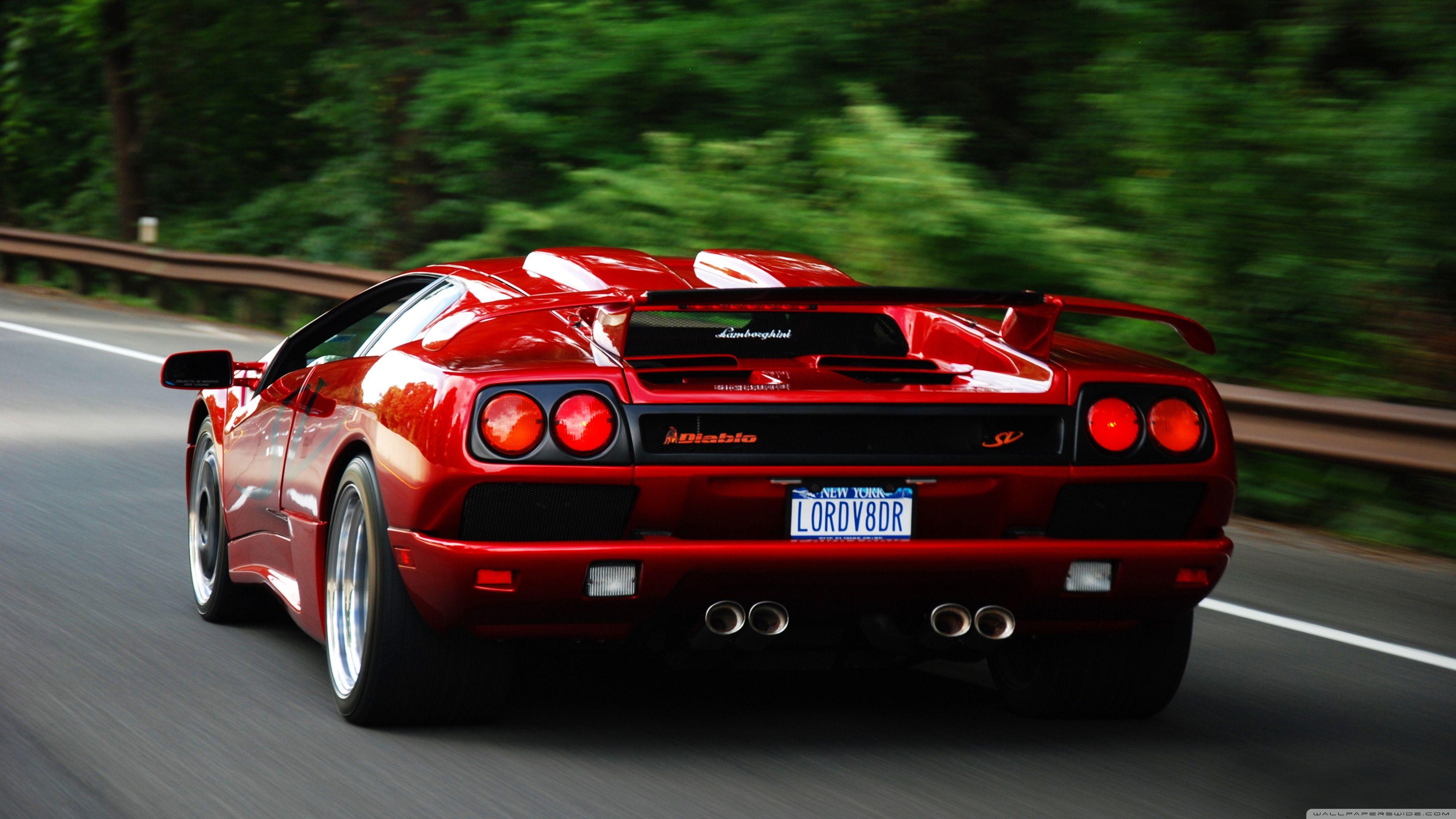 3840x2160 Lamborghini Diablo SV ❤ 4K HD Desktop Wallpaper for 4K