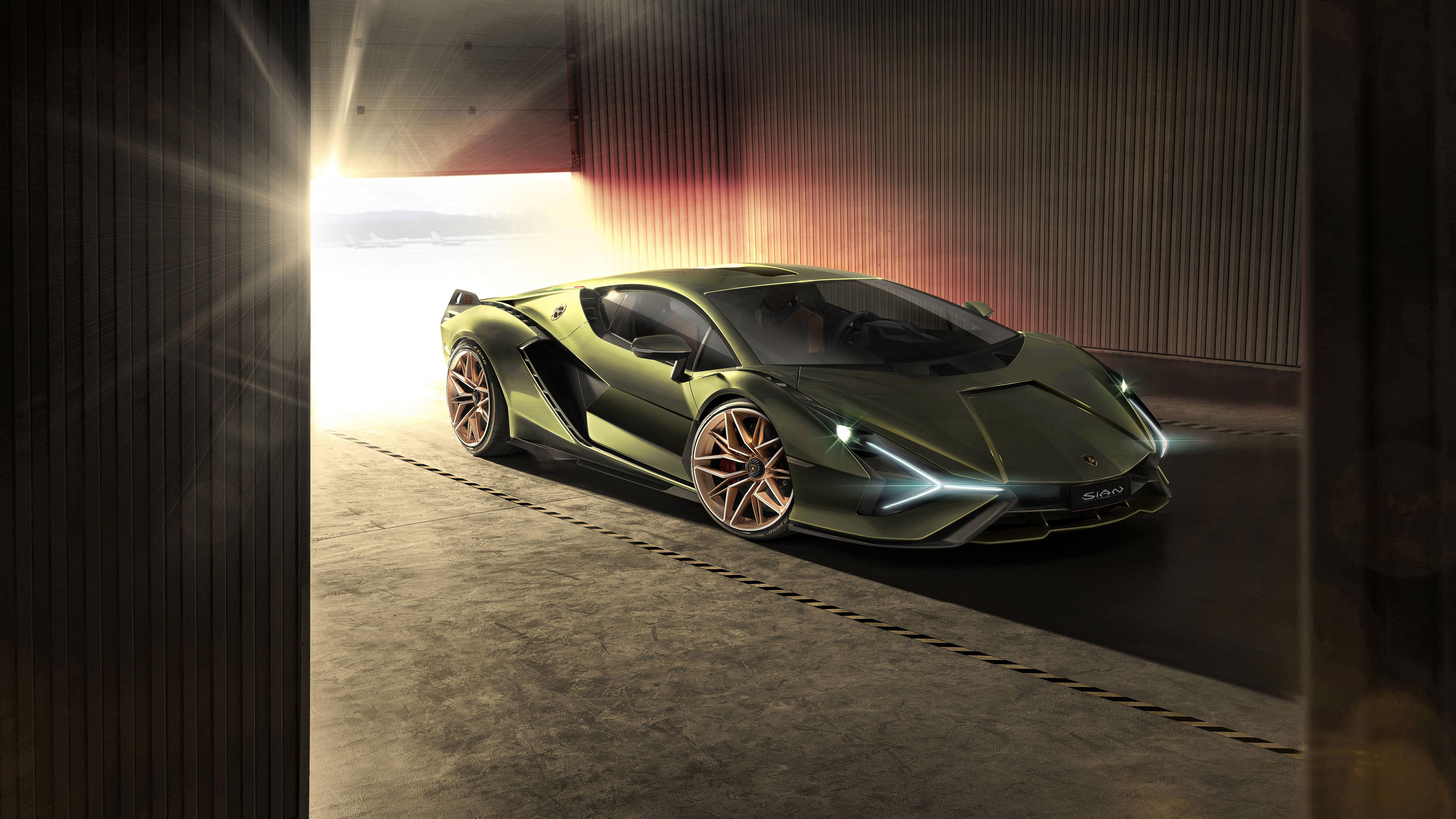 6000x3375 Lamborghini Sian 2019 4K Wallpaper. HD Car Wallpaper