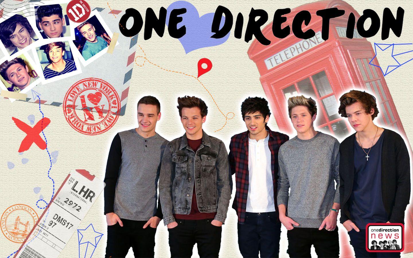 1440x900 One Direction wallpaperx900