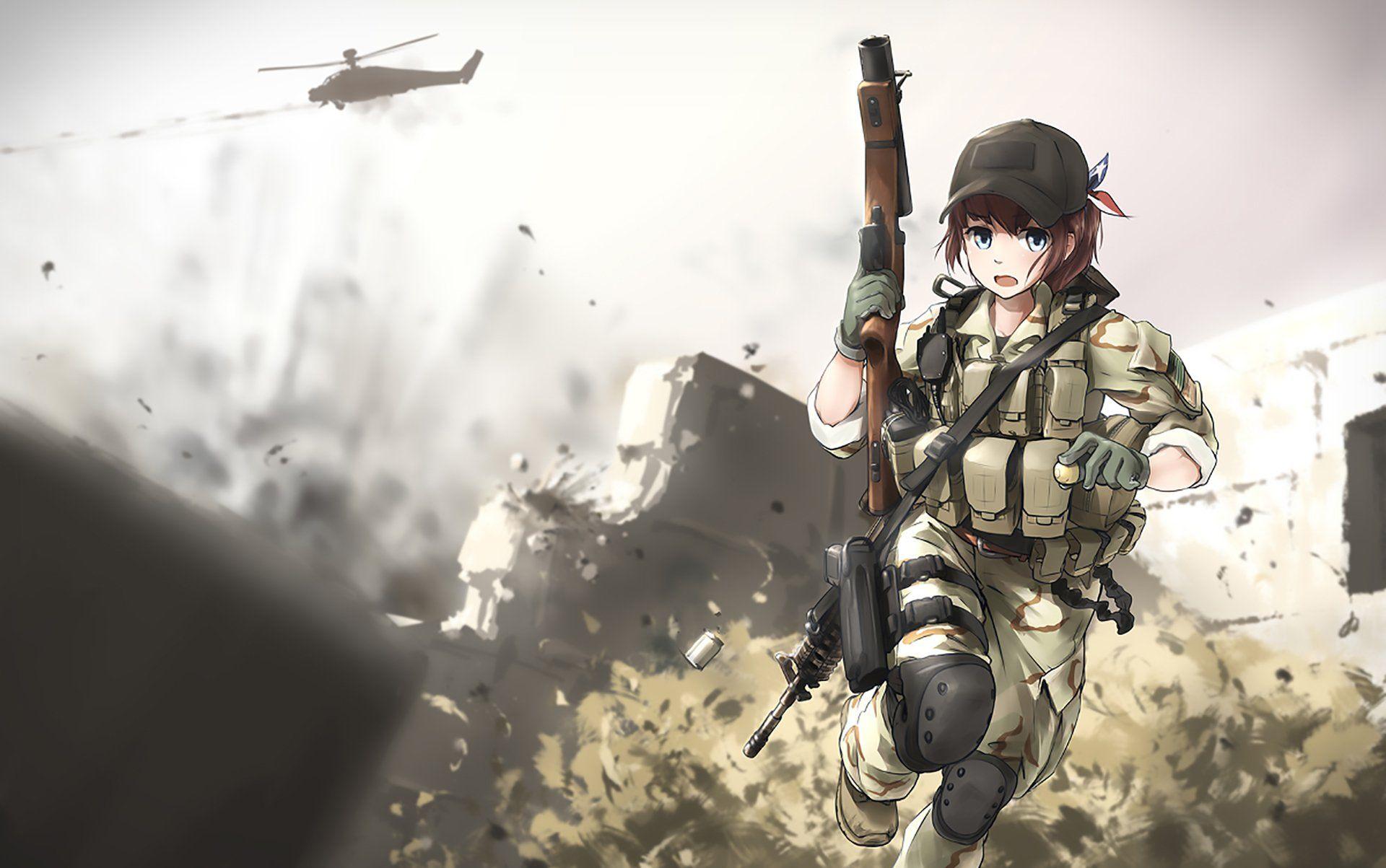 Military Anime Wallpapers - Top Free Military Anime Backgrounds ...