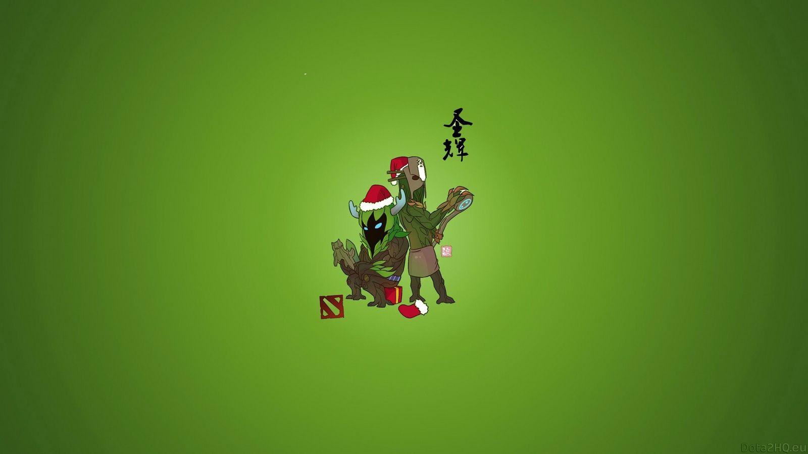 1600x900 Download wallpaper 1600x900 creeps, chibi, simple art, dota