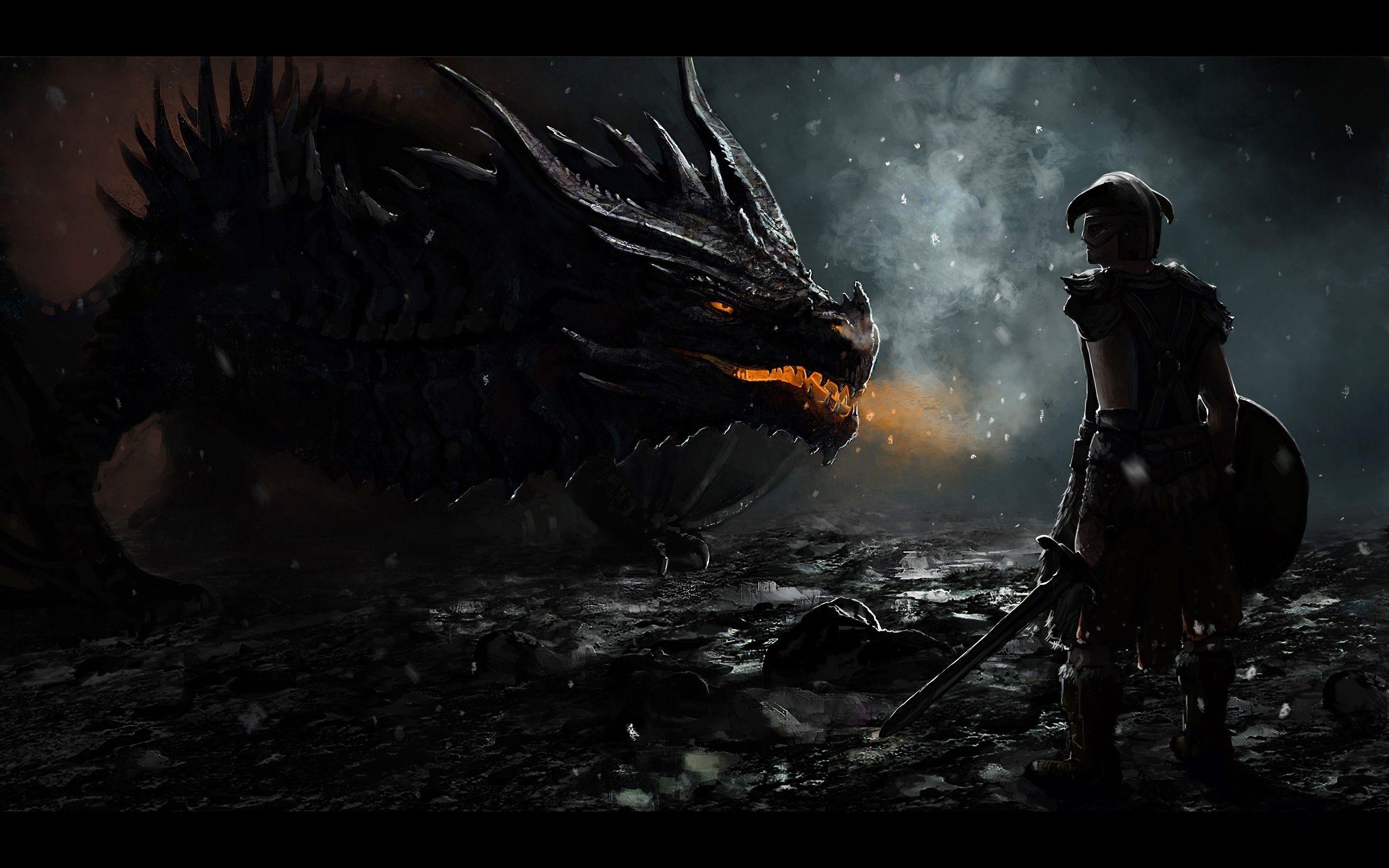 2880x1800 image of Epic Skyrim Wallpaper For Desktop - #FAN