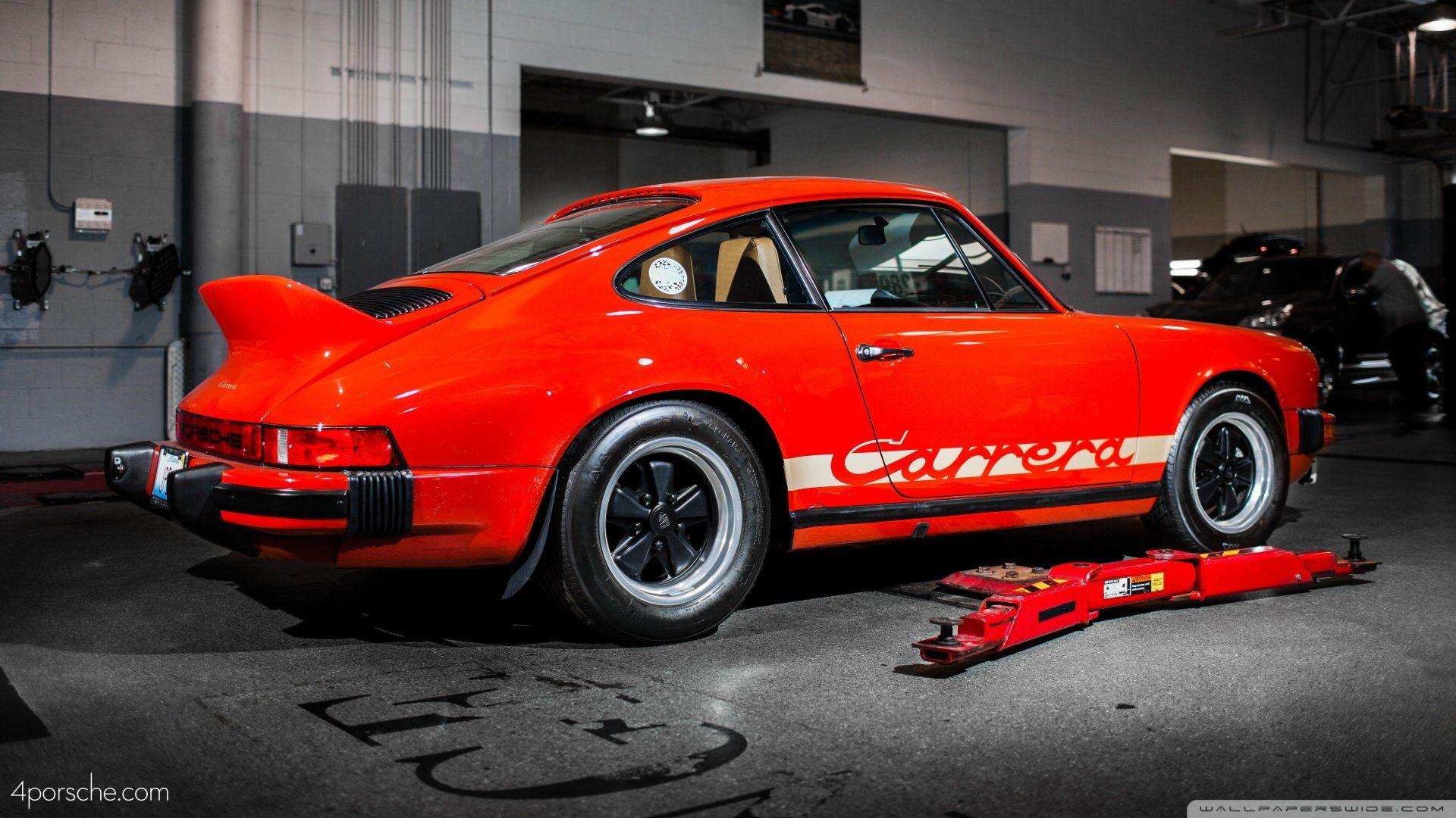 1920x1080 Porsche carrera super old red wallpaperx1080