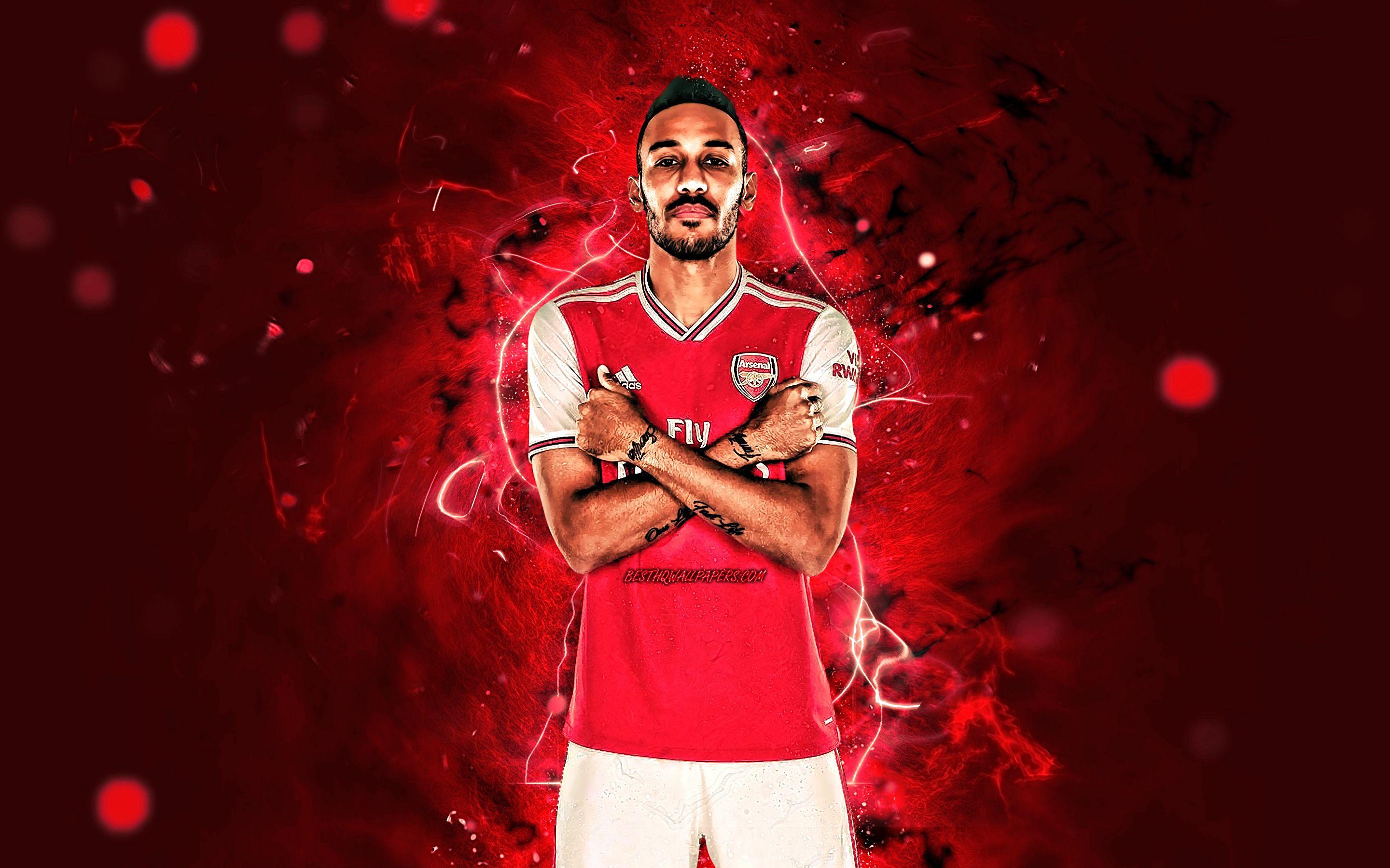 2880x1800 Download Wallpaper Pierre Emerick Aubameyang, Season 2019