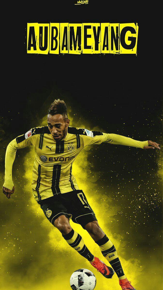 675x1200 Aubameyang Wallpaper for Android
