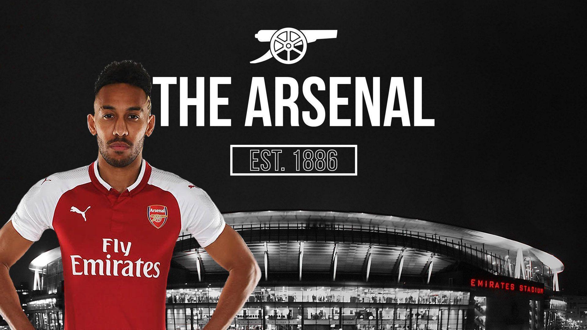 1920x1080 Aubameyang Arsenal Wallpaper