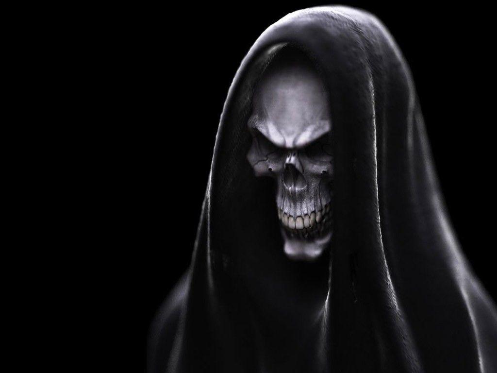 1024x768 3D skulls imaged skull wallpaper. Dark evil, Skull wallpaper, Skulls drawing
