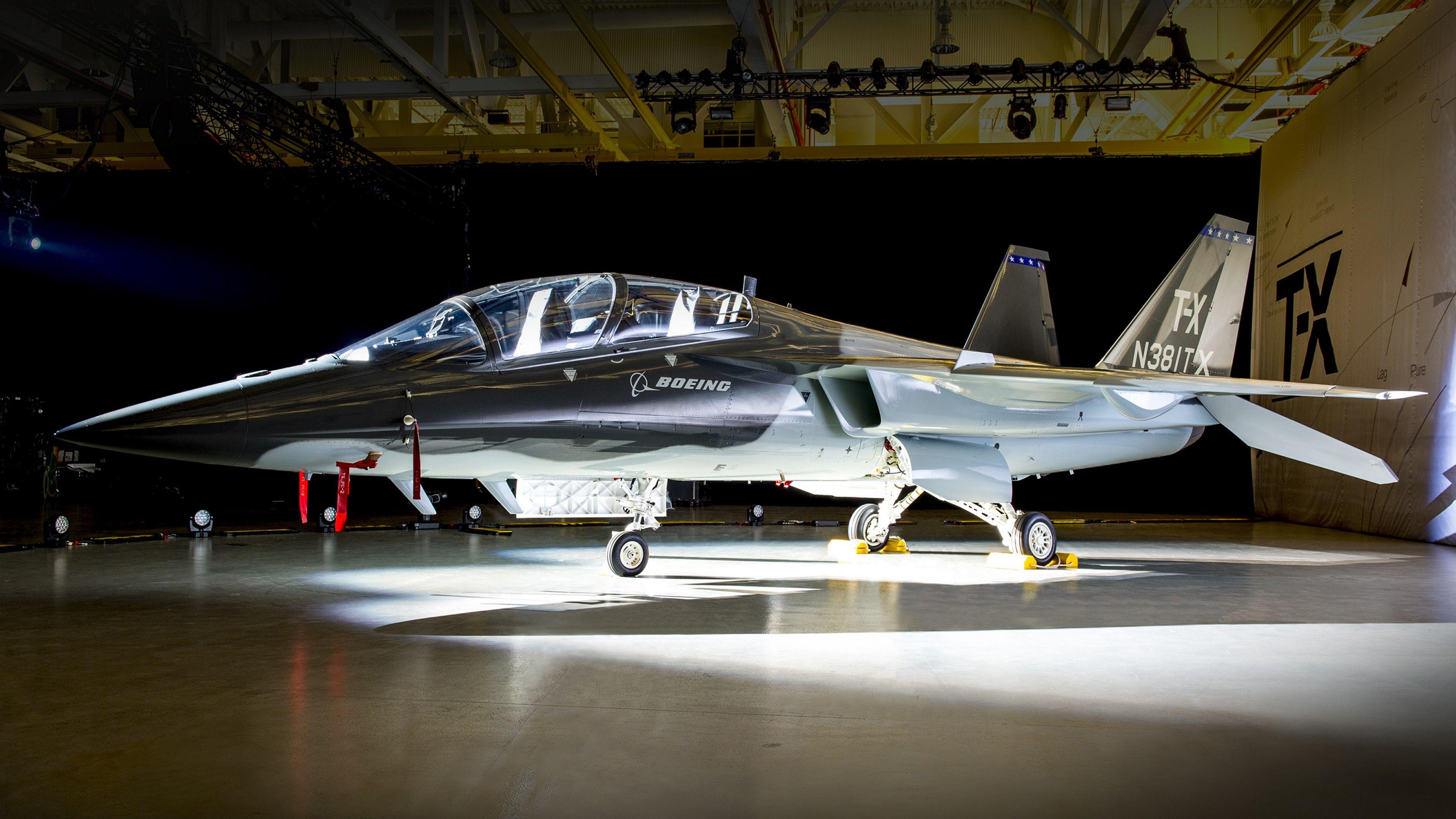 3840x2160 Wallpaper Boeing TX, fighter aircraft, U.S. Airforce